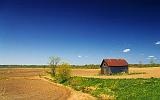 Old Barn In A Field_48462